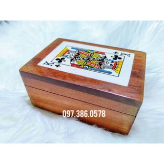 HỘP ĐỰNG BÀI TÂY BÀI TAROT GỖ