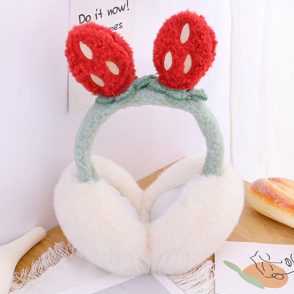 Chụp Tai Giữ Ấm Mềm Mại Họa Tiết Hoạt Hình