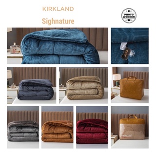 Chăn lông cừu đại hàn kirkland microfiber cao cấp nặng 4kg