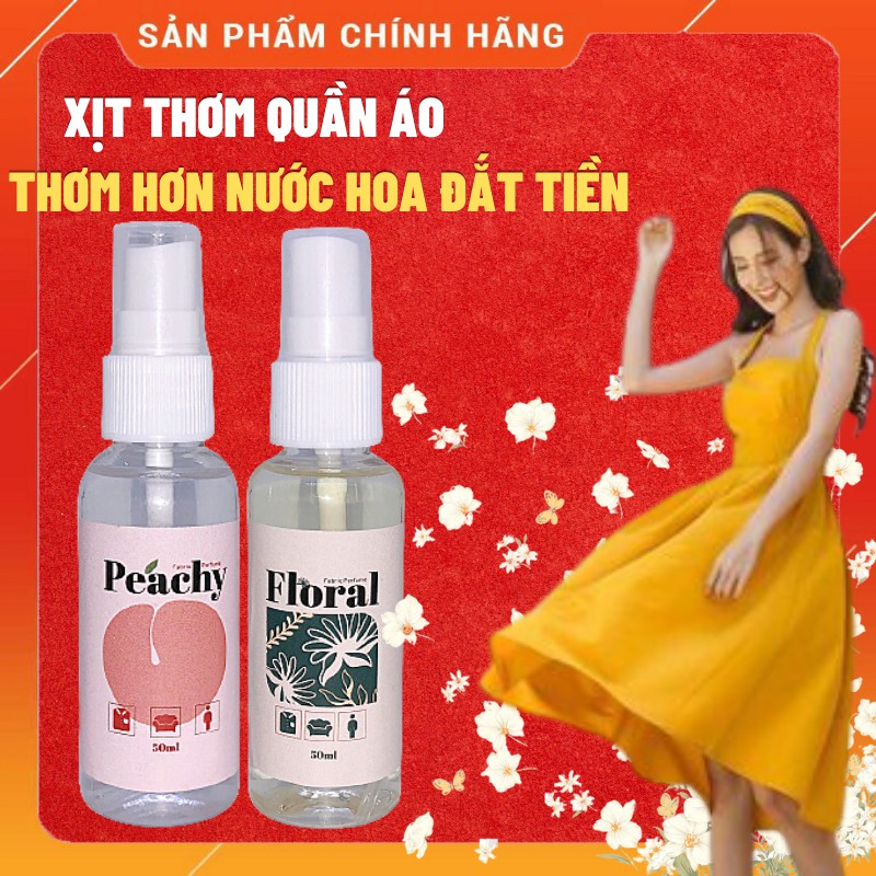 Xịt thơm quần áo Fabric Perfume - Nước Hoa Vải Linen Perfume 50ml