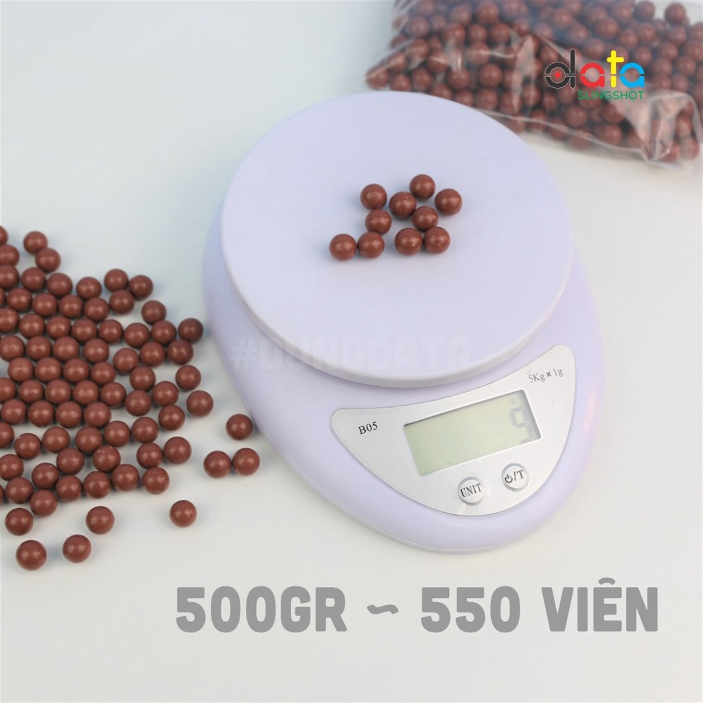 0.5KG Bi đất nung 8mm - DATA SlingShot