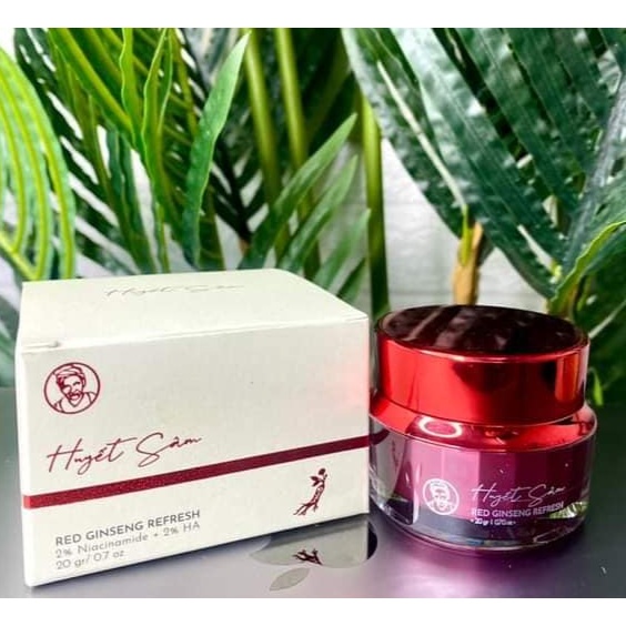 Kem Face Red Ginseng Refresh 20g Bà Lão Phục Hồi , Giữ Ẩm, Mờ Thâm Nám - Kem Luxury Mẫu Mới Cải Tiến