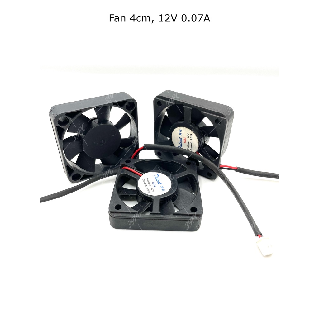 39PC Fan, Quạt Tản Nhiệt DC 12V 4cm 5cm 6cm 8cm 12cm