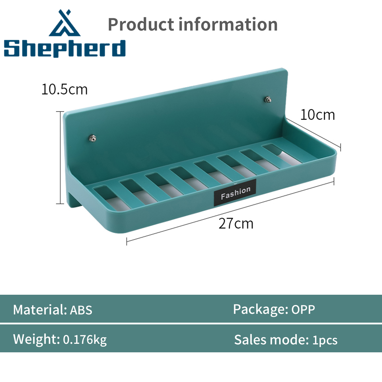 Giá treo tường Shepherd thiết kế rỗng cho phòng tắm