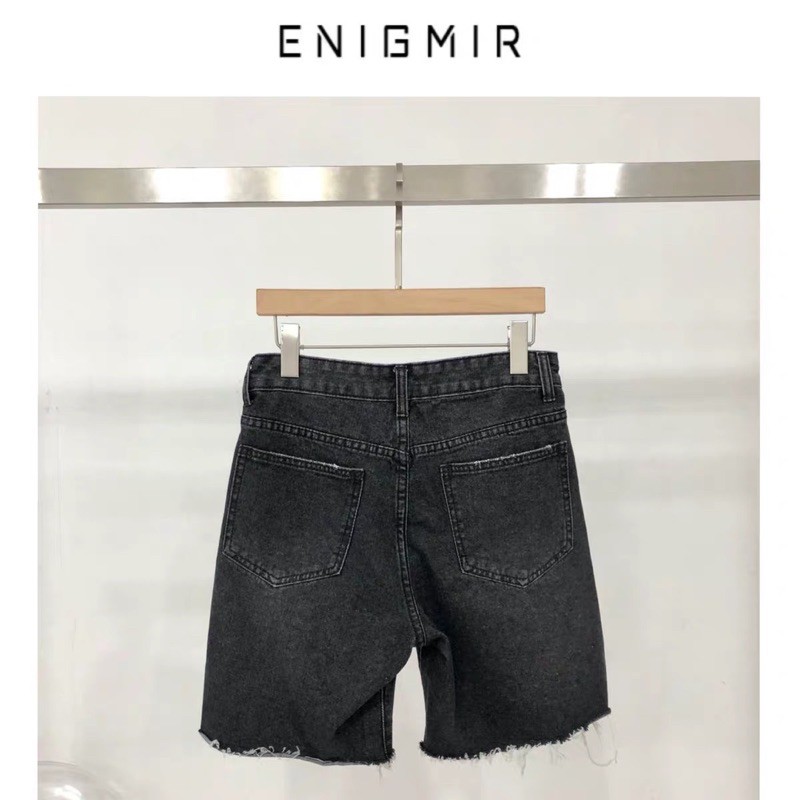 quần short jeans đen rách [ kèm clip thật ]