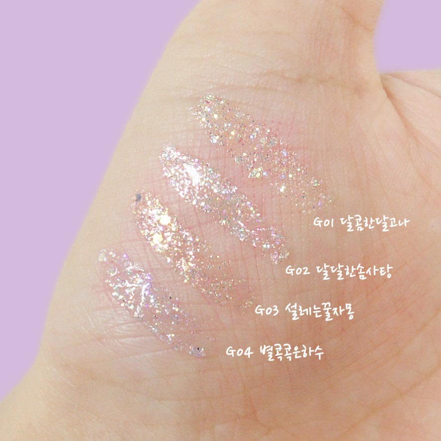 Gel nhũ mắt Black Rouge Pearlvely i Glitter