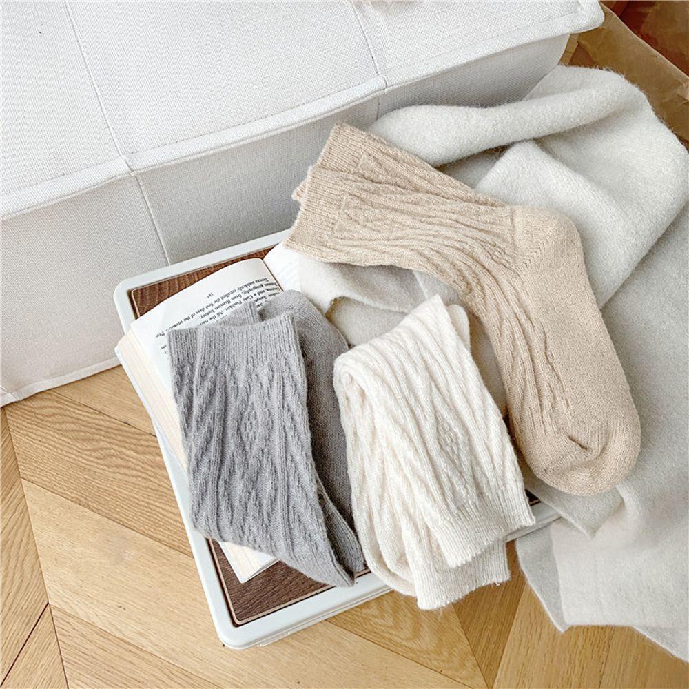 Vớ Lông Dày Dặn Thoải Mái Thời Trang Mùa Thu Cho Nữ