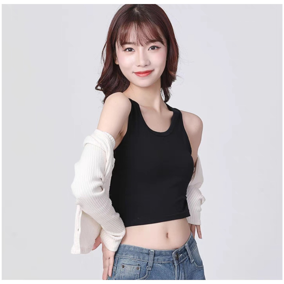 Áo ba Lỗ Nữ Croptop Siêu Mát