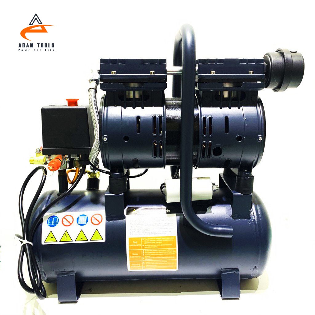 Máy nén khí sạch mini bình 9L ETOP - nén khí chống ồn - Nén khí không dầu lên hơi nhanh