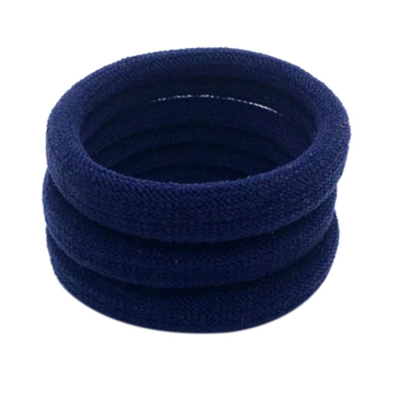 QQ Bộ 10 Dây Thun Cột Tóc 4cm Co Giãn Tốt Màu Sắc Ngọt Ngào Thời Trang Cho Nữ