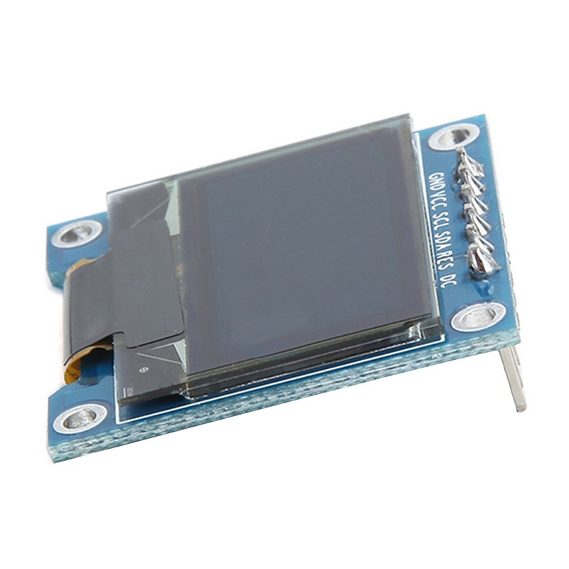 1 Mô Đun Hiển Thị Màn Hình OLED IIC 6 Chấu 0.96inch 128x64 I2C SSD1306 LCD Màu Trắng Cho Arduino