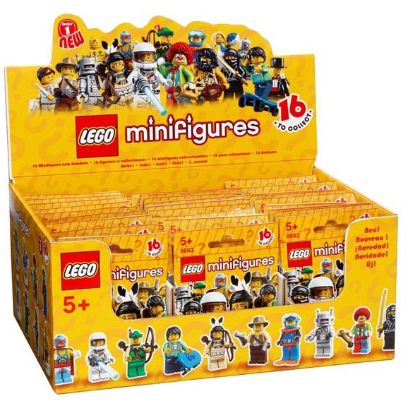 Lego 8683 - Nhân vật Lego Minifigures Series 1
