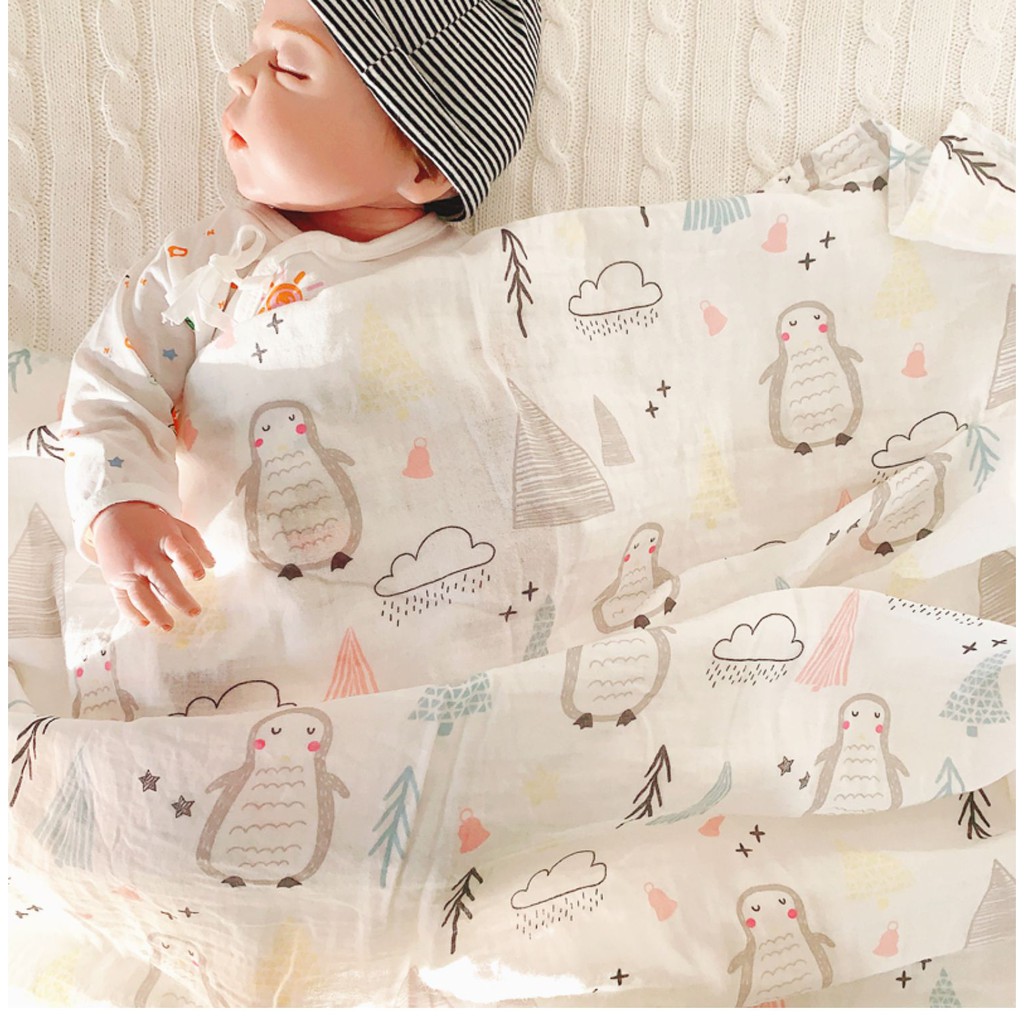 Khăn Sợi Tre Aden &amp; Anais 100% Sợi Tre (Khăn Cho Bé)