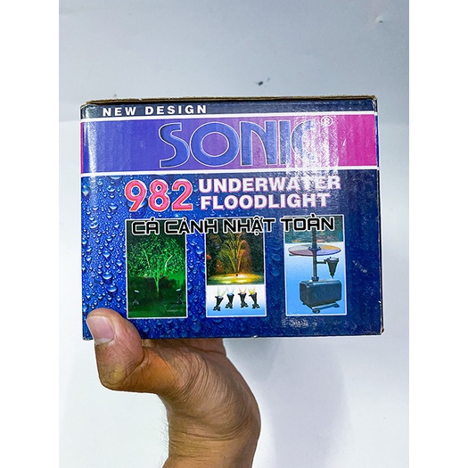 ĐÈN LED PHA HÒN NON BỘ SÂN VƯỜN CHỐNG NƯỚC SONIC 982