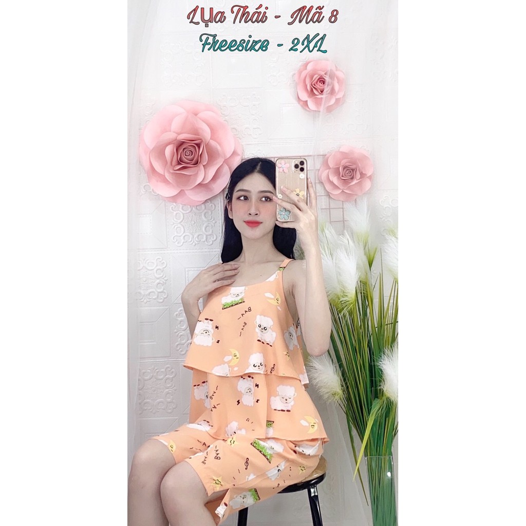 HOT - HOT - HOT - HÀNG MỚI VỀ PIJAMA LỤA THÁI CAO CẤP LỬNG 2 DÂY ĐƯỢC ƯA CHUỘNG NHẤT 2020 | BigBuy360 - bigbuy360.vn
