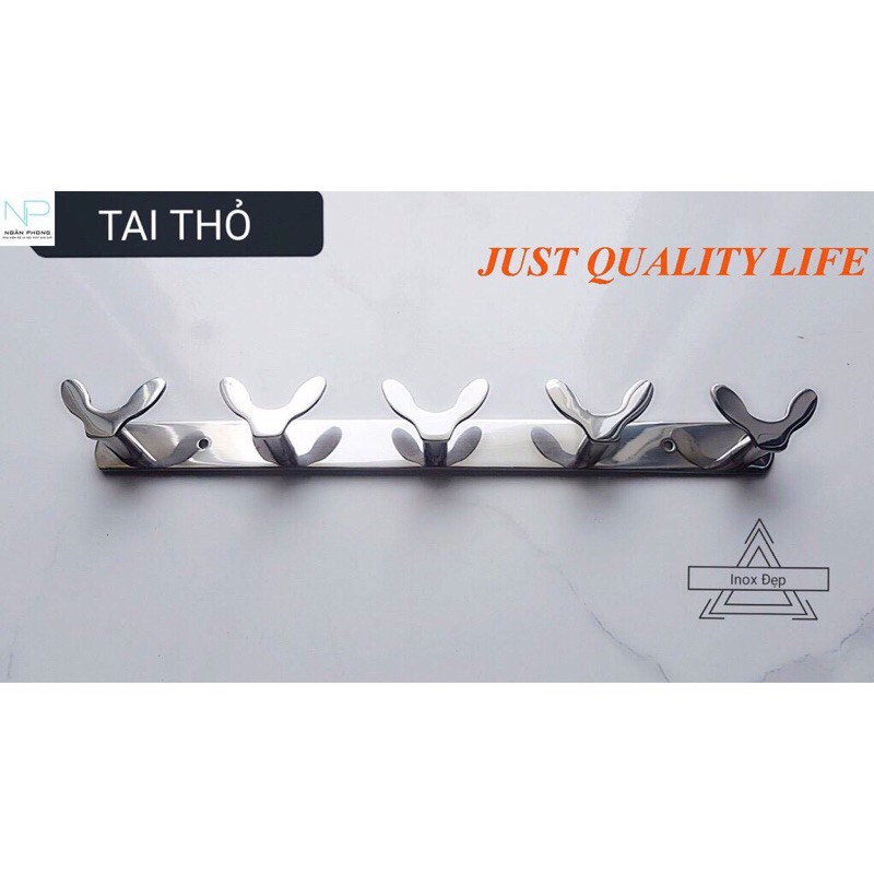 MÓC TREO GẮN TƯỜNG INOX 304-DÀY