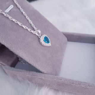 Dây chuyền nữ bạc mặt trái tim