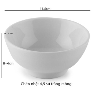 Tô trắng sứ tô 7