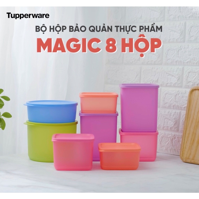Bộ Hộp Bảo Quản Thực Phẩm MaGic Tupperware