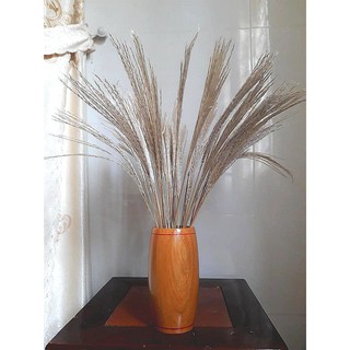 Bình gỗ cắm hoa gỗ trai