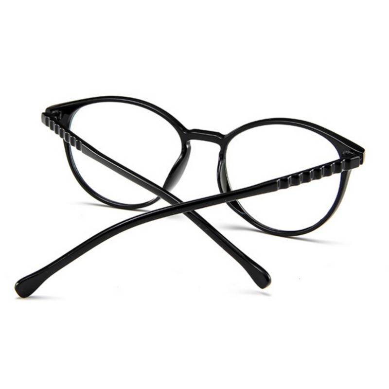 Kính giả cận màu trong suốt gọng tròn UV400 thời trang vintage cho cả nam và nữ | BigBuy360 - bigbuy360.vn