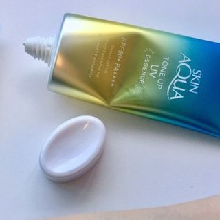Kem Chống Nắng Chống Nắng Skin Aqua Tone Up UV Essence SPF 50+  PA++++ 80gr  Bản Màu Xanh