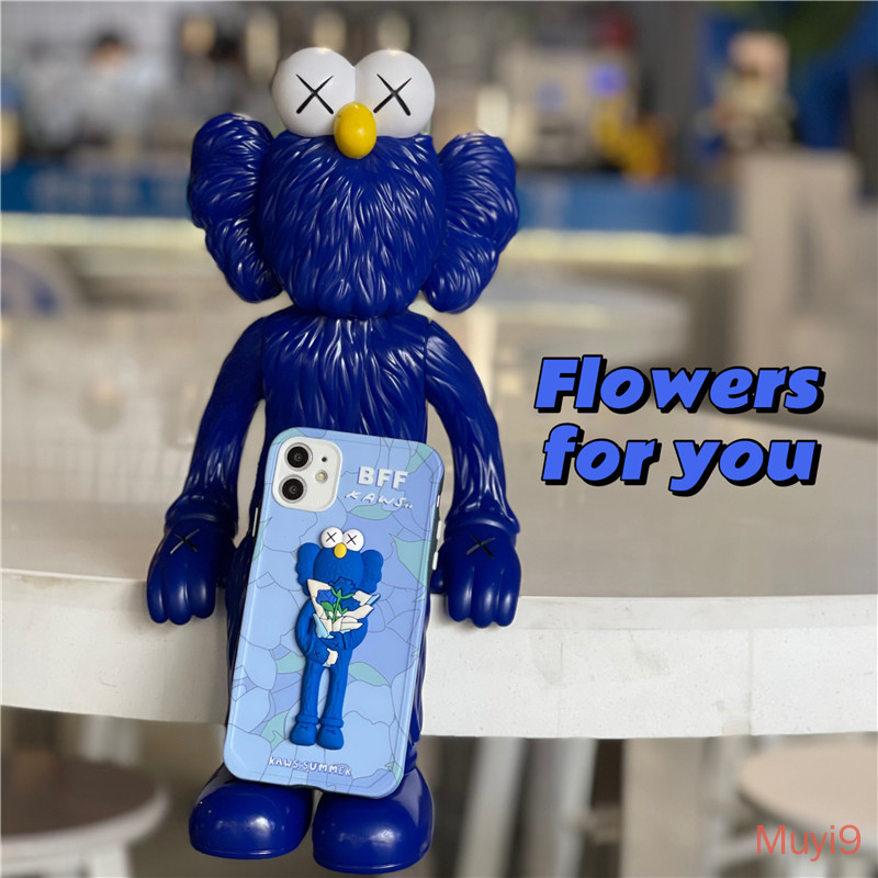 KAWS IPHONE Ốp Lưng Tpu Họa Tiết Hoạt Hình Dễ Thương Cho Iphone12Pro Max I12 Iphone11Promax X Xsmax Xr I8 / Se2 Iphone7Plus | BigBuy360 - bigbuy360.vn