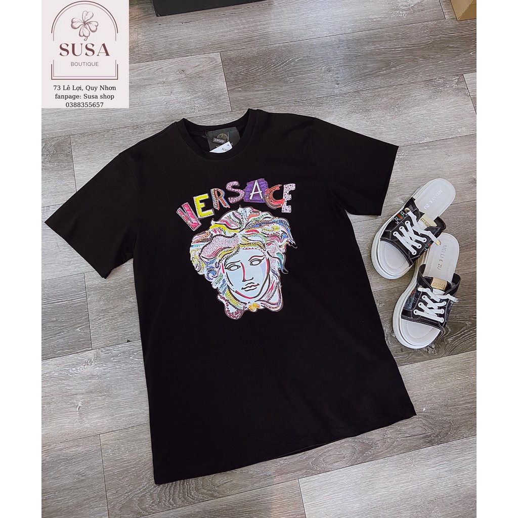 [Có sẵn] [Hàng Auth - Chọn màu] [Ảnh thật] [Chính hãng] Thun đầu rắn versace