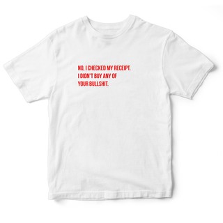 Áo thun tay ngắn unisex Chodole cho cả nam và nữ, chất liệu vải cotton in chữ I did not buy any of your bullshit