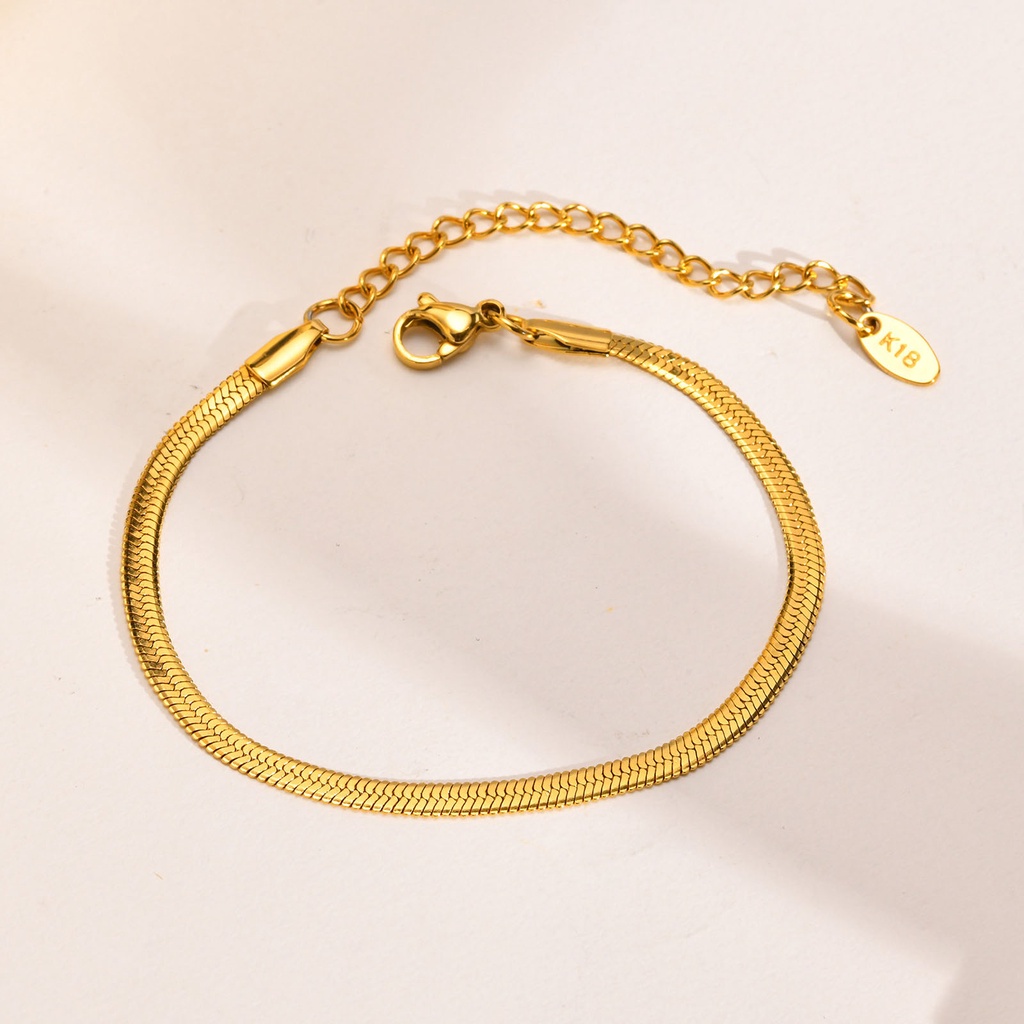Vnox Vòng Tay Mạ Vàng 18K Thiết Kế Độc Đáo Cho Nữ