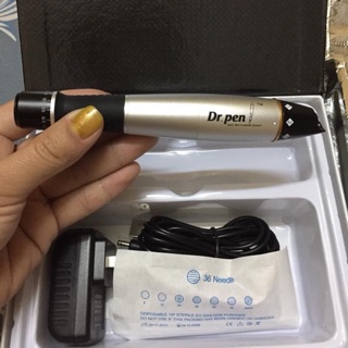 Máy Phi Kim Dr.Pen A1 Full hộp đen hàng Chính Hãng (tặng kèm 2 đầu phi kim theo máy)