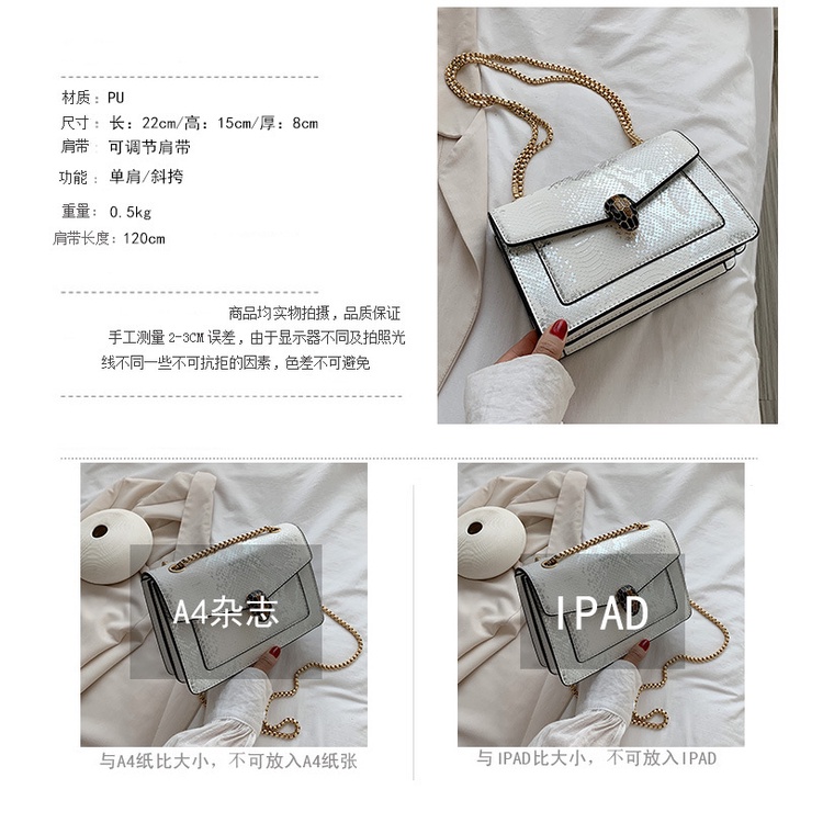 Túi Đeo Vai Họa Tiết Da Cá Sấu Thời Trang Phong Cách Âu Mỹ Cho Nữ 2022