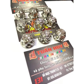 Tán đầu bít Salaza Salaya 8li 10li 12li 14li  inox 304 mẫu salaza