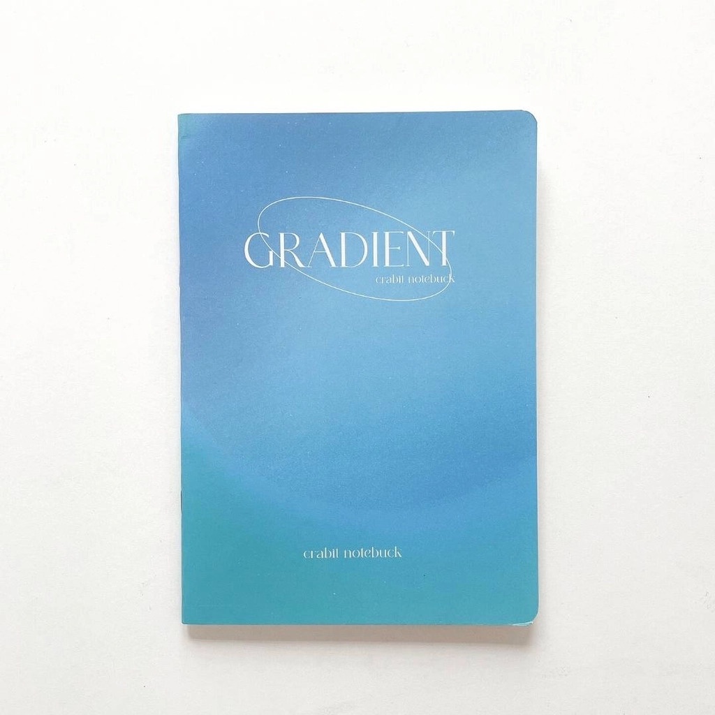 Vở kẻ ngang CRABIT 80 trang - Gradient Xanh dương - Tập học sinh, sinh viên khổ B5 giá rẻ