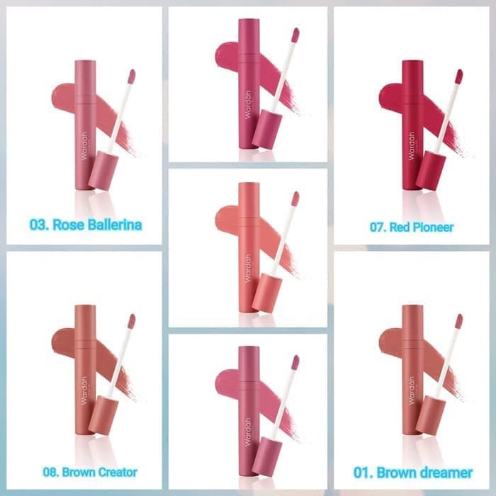 (hàng Mới Về) Son Lì Wardah Colorfit Chất Son Mịn Như Nhung | BigBuy360 - bigbuy360.vn