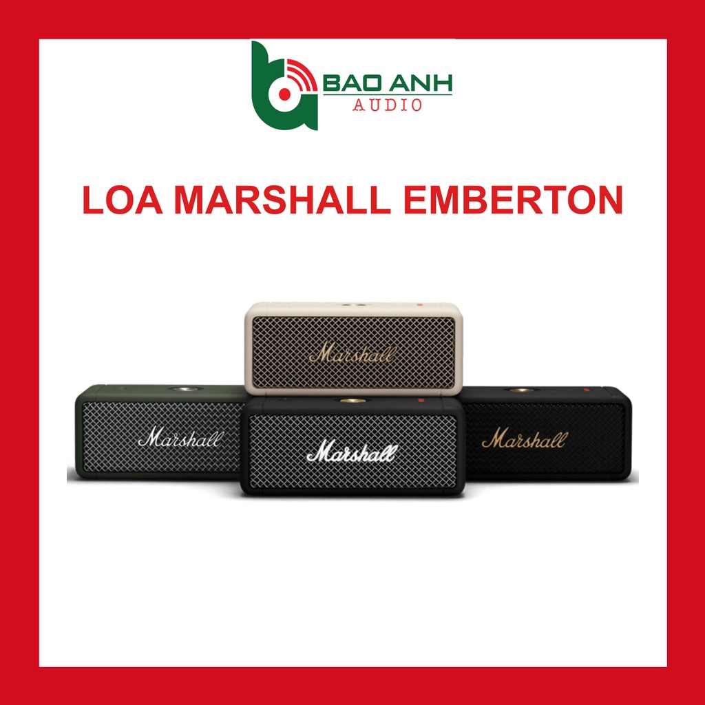 Loa Marshall Emberton chính hãng 100% - Bảo hành 12 tháng
