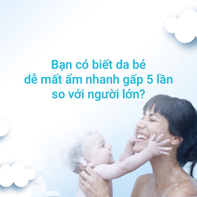 Dầu gội Baby Dove Nuôi Dưỡng Chuyên Sâu (cơmbo 3 chai99 k)