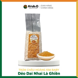 Trân Châu Hoàng Kim BABY (trân châu mini) gói 1kg - Topping trà sữa thơm ngon - Thương hiệu Việt