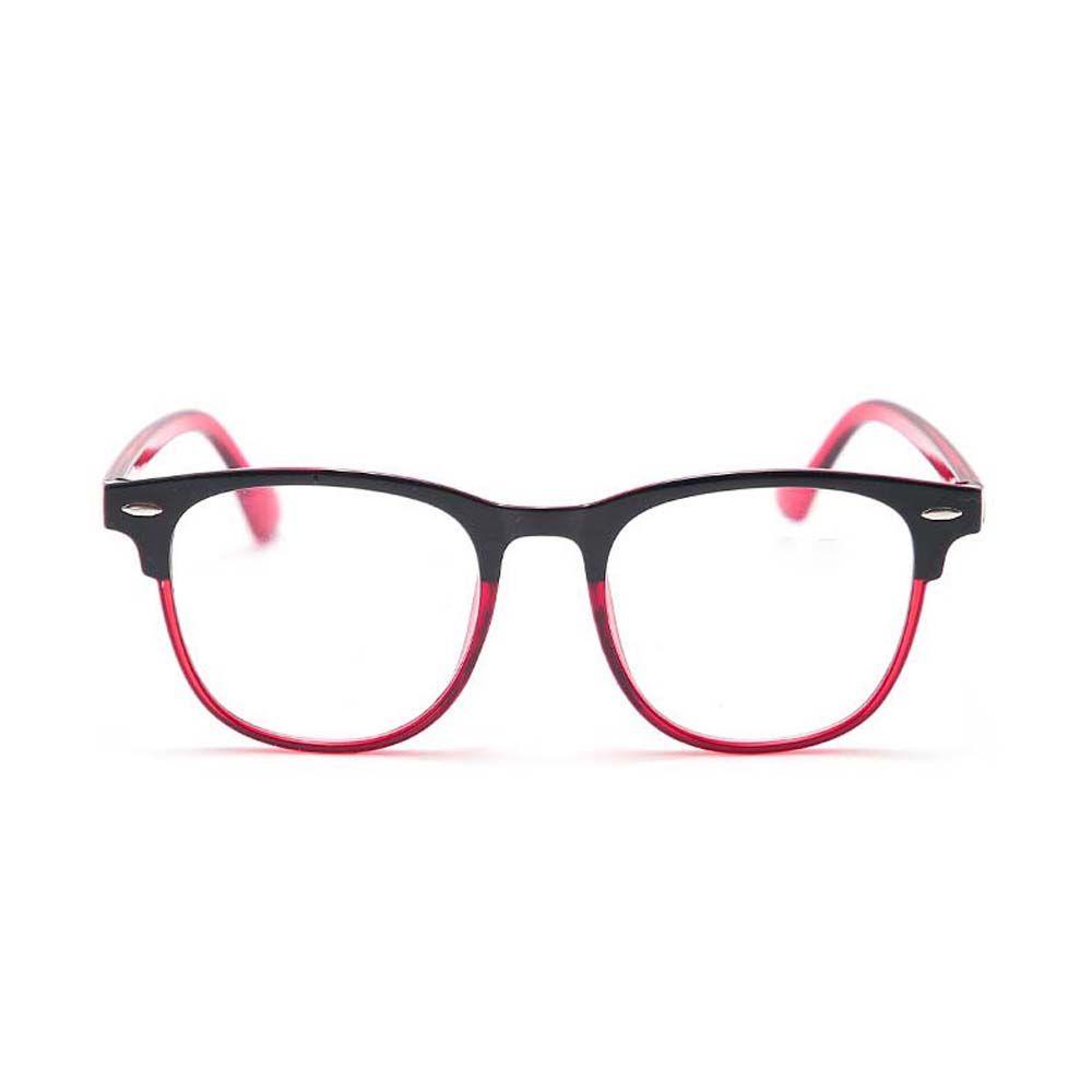 Kính Đọc Sách Gọng Vuông Bằng Nhựa Resin Màu Đỏ / Nâu Thời Trang + 1.0 ~ + 4.0