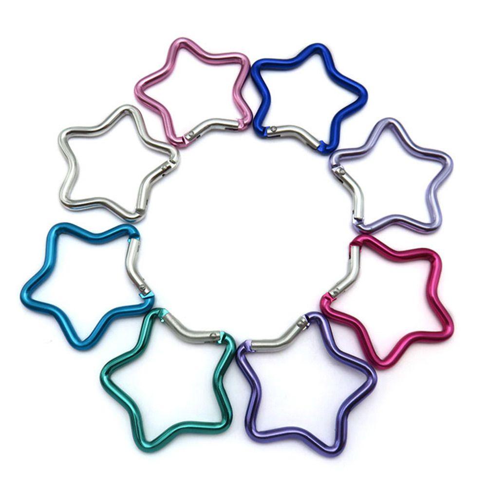 MAG Set 6 / 12 Móc Khóa Leo Núi Bằng Hợp Kim Nhôm Nhiều Màu Mới