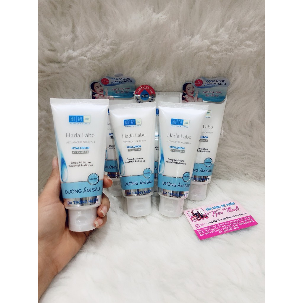 Kem Rửa Mặt Dưỡng Ẩm Tối Ưu Hada Labo Advanced Nourish Hyaluron Cleanser | BigBuy360 - bigbuy360.vn
