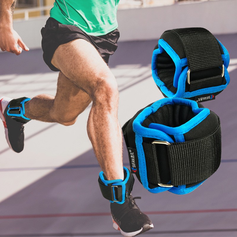 Tạ Đeo Tập Cổ Chân Cổ Tay, Tạ Thể Thao Chạy Bộ 1 Đôi 4Kg