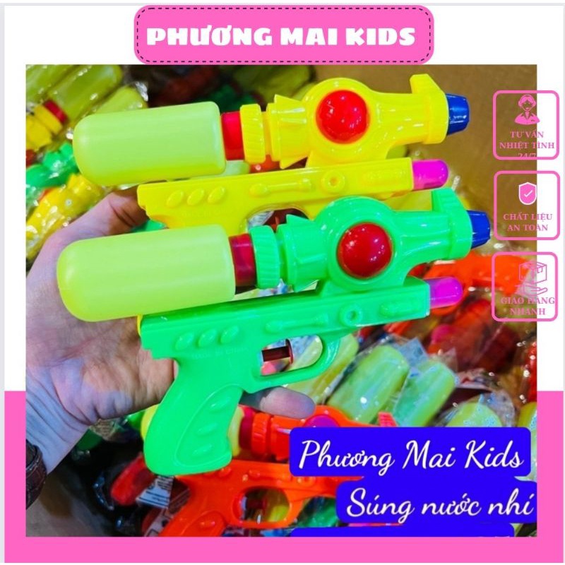 Đồ chơi súng nước mini cho bé 19cmx11cm