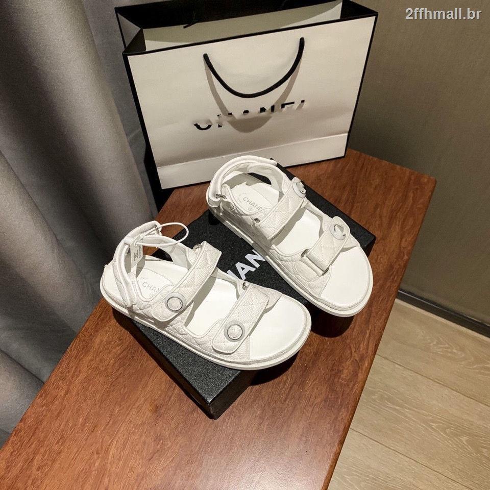 Chanel! chanel! Giày Đế Bằng Thiết Kế Mới Thời Trang Dành Cho Nữ