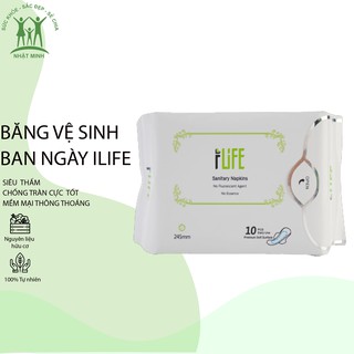 Băng vệ sinh ban ngày Ilife Lá Xanh thân thiện với môi trường