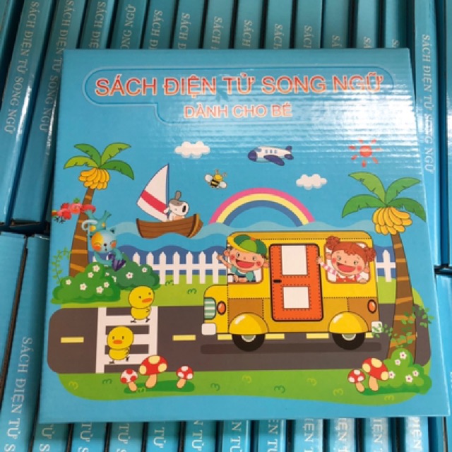 SÁCH ĐIỆN TỬ THÔNG MINH CHO BÉ | SÁCH SONG NGỮ CHO BÉ HỌC TIẾNG ANH