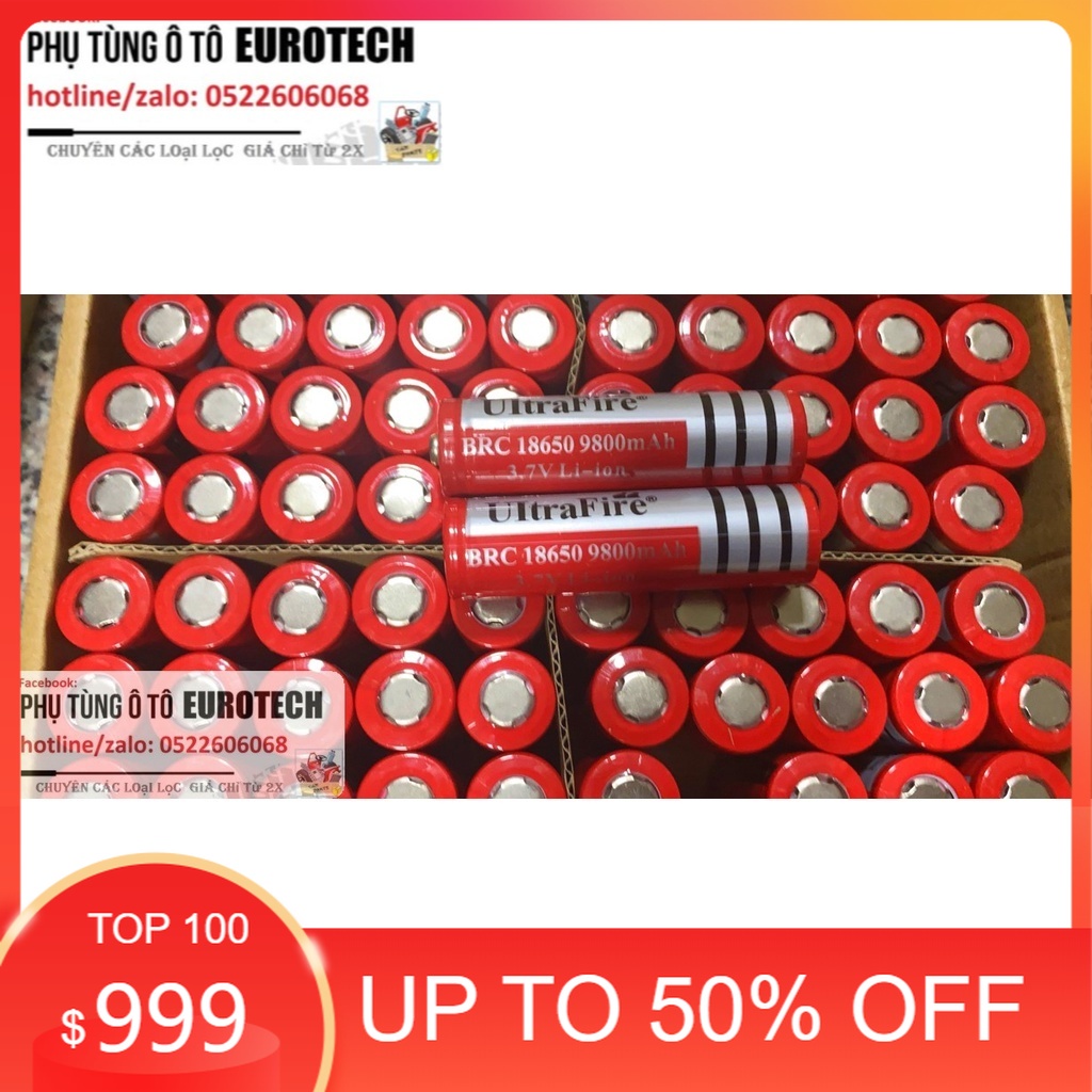 1 viên PIN 18650 💙Pin lithium🍁9900 mah lắp quạt, đèn , pin , sạc dự phòng
