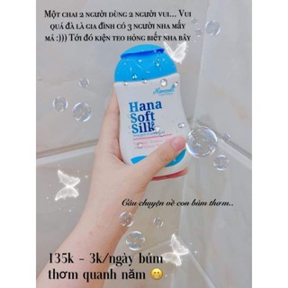 Dung dịch vệ sinh HANA SOFT SILK [ chính hãng ]