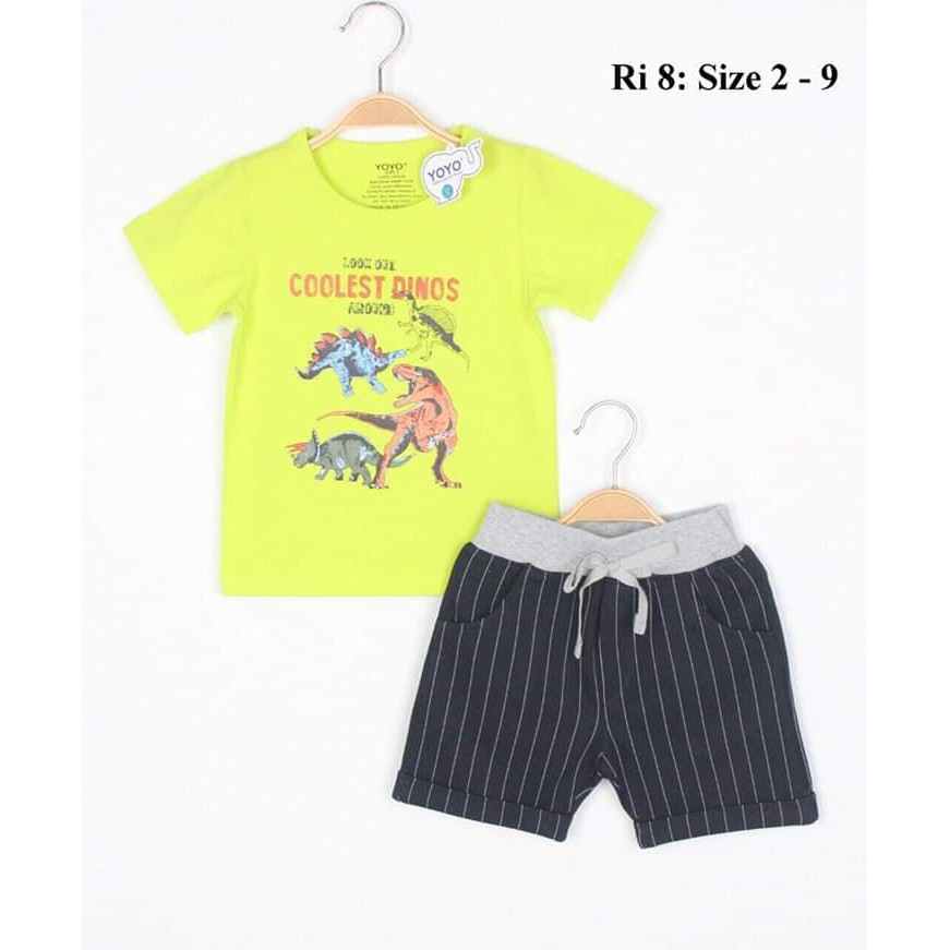 Sale lẻ size-----140k----->100k-----Bộ thun Yoyo bé trai