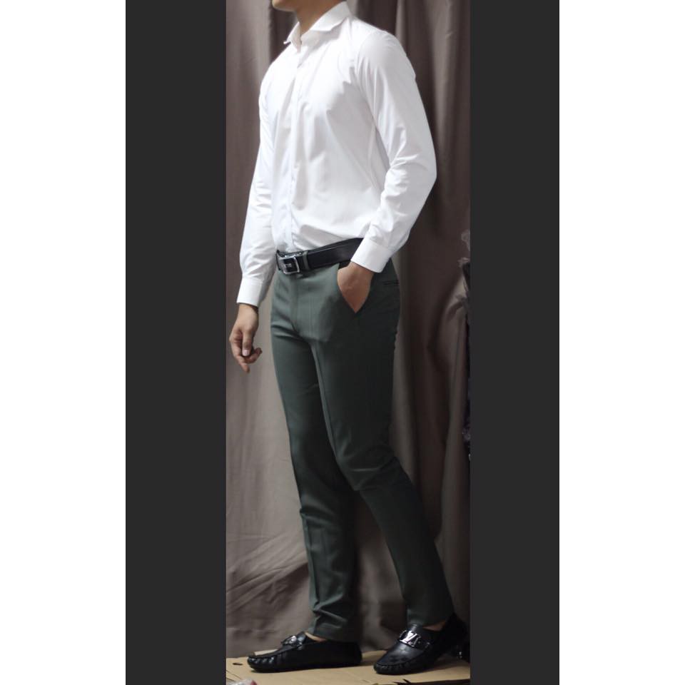 Quần âu nam màu nâu đất 2018 | BigBuy360 - bigbuy360.vn